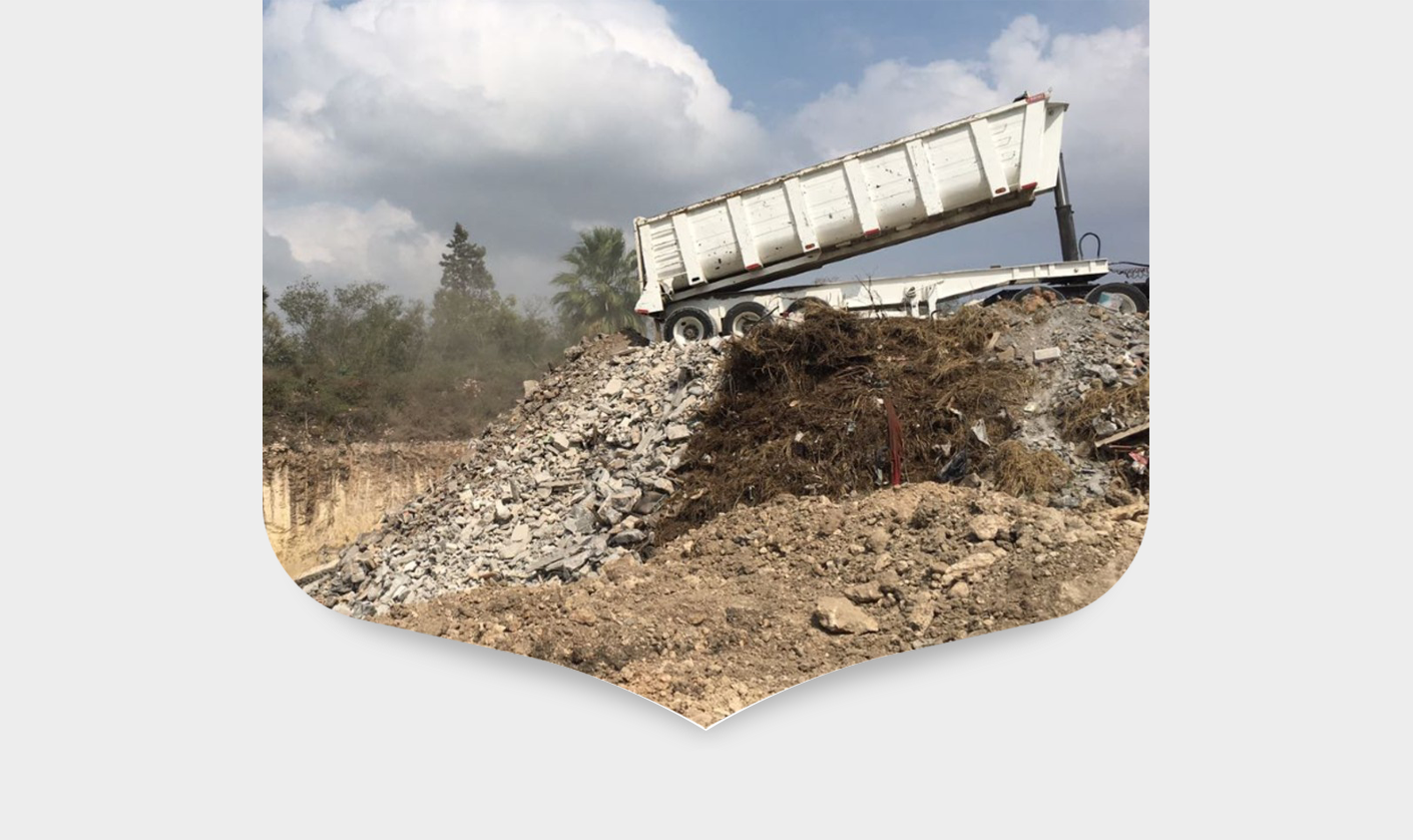 Escombreras con autorización vigente en Nuevo León 