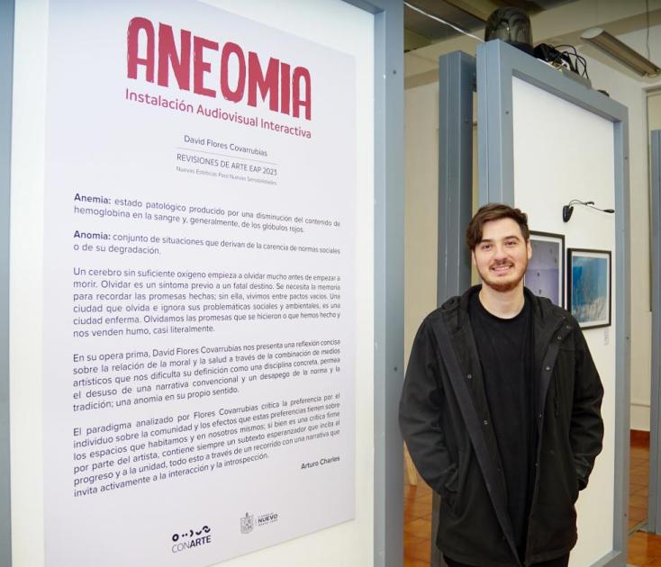 Presenta Conarte Exposición “Aneomia”