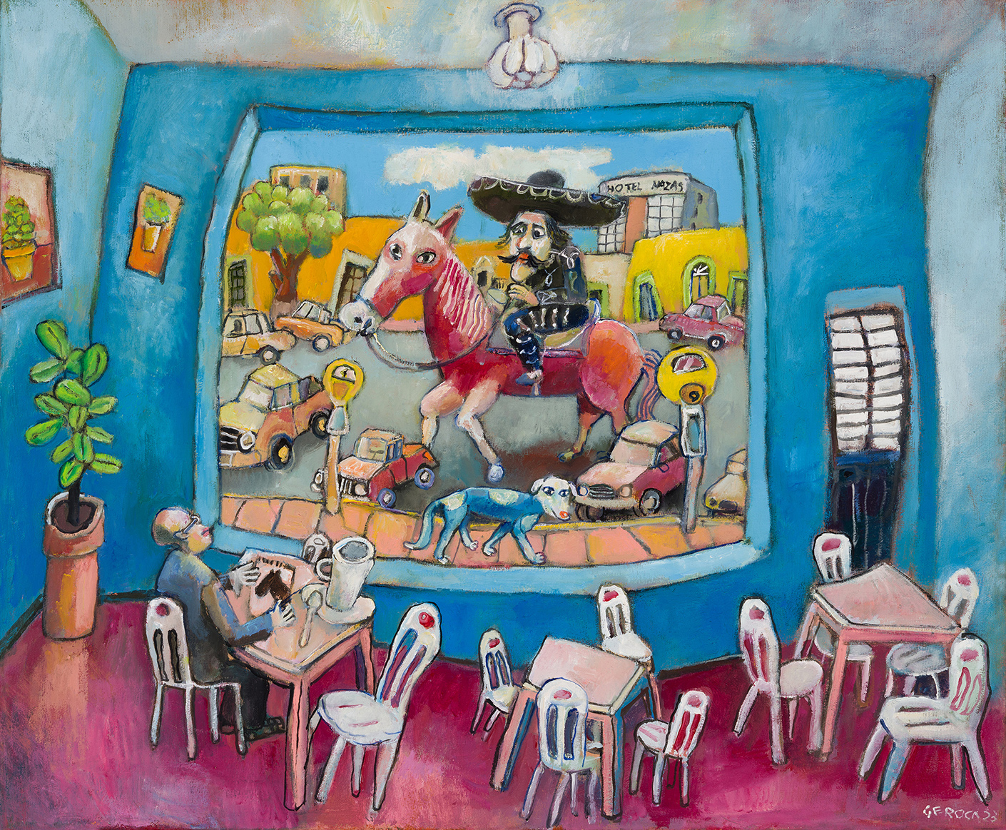 Conarte expondrá la obra de Geroca en la Pinacoteca de Nuevo León