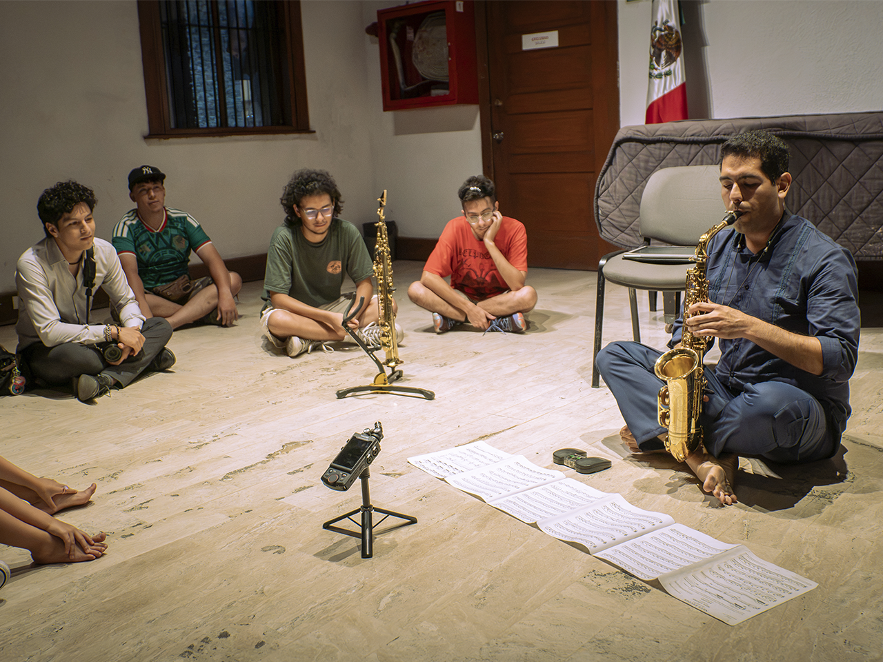 Brinda su sax experiencia vanguardista en Miércoles Musicales