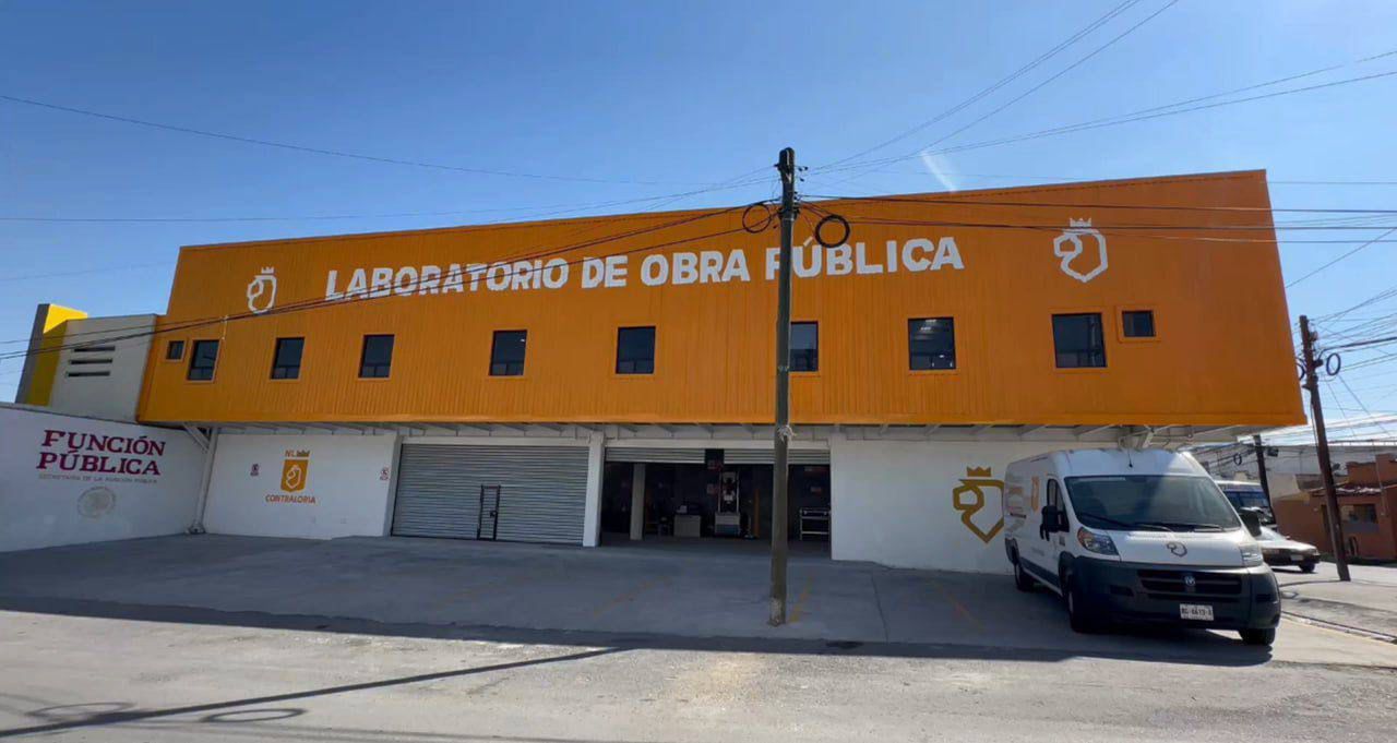 Habilita Contraloría NL Laboratorio de Obra Pública como centro de acopio
