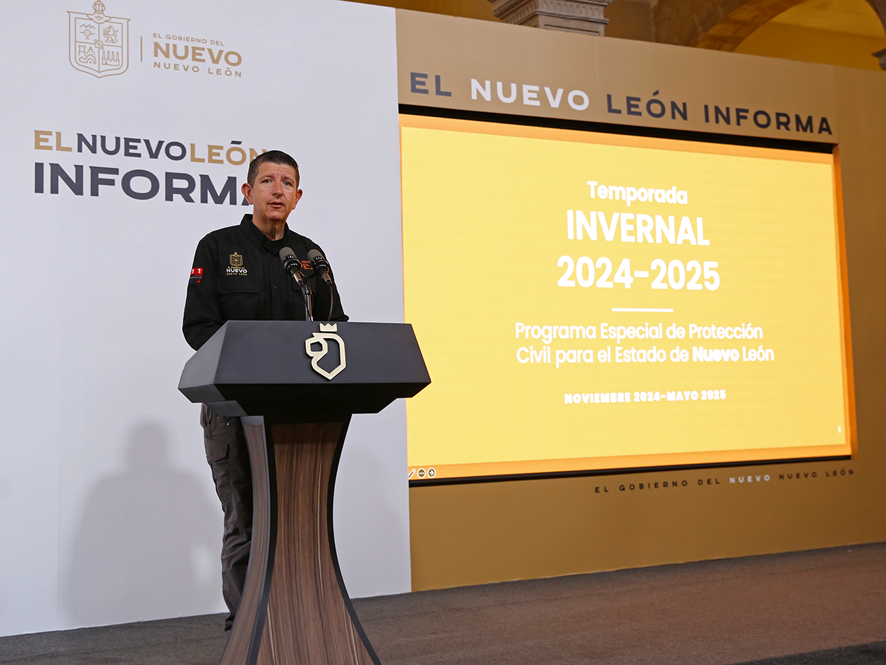 Presenta Gobierno del Estado Programa Especial de Protección Civil para la temporada invernal 2024-2025