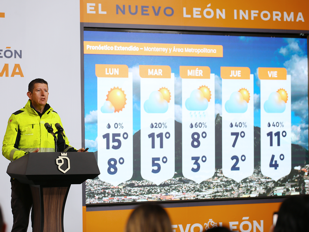 Emite PC de NL recomendaciones por llegada de frente frío #21