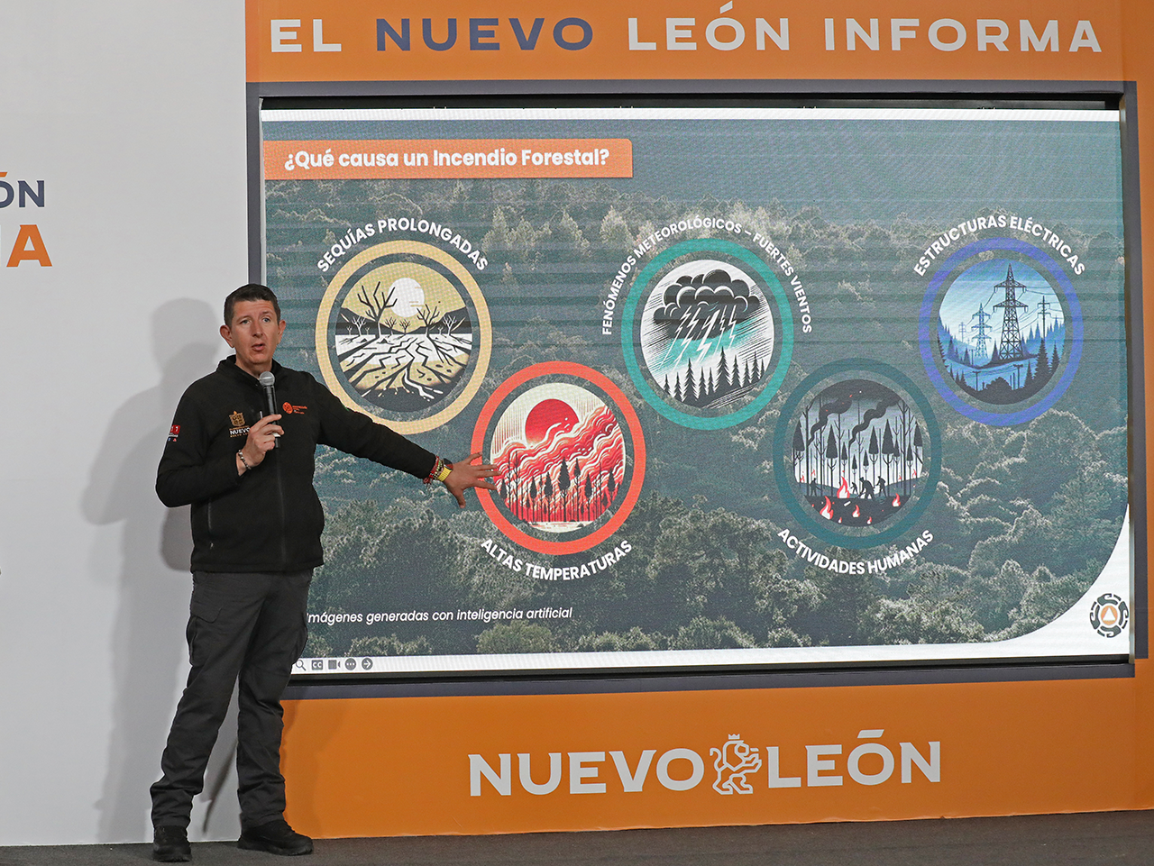 NL referente nacional con Programa Especial contra incendios forestales