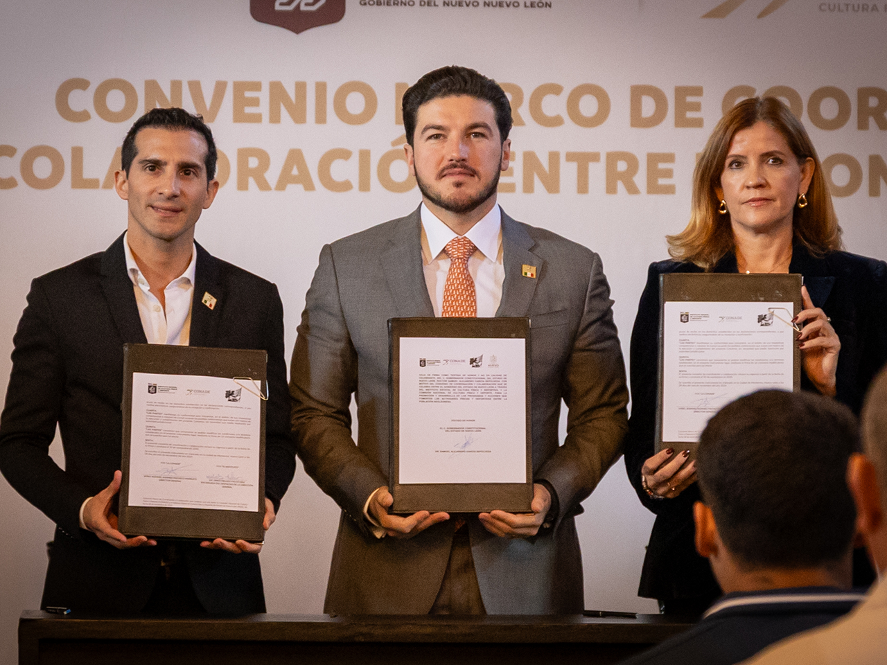  Firman Convenio de Colaboración INDE y la CONADE