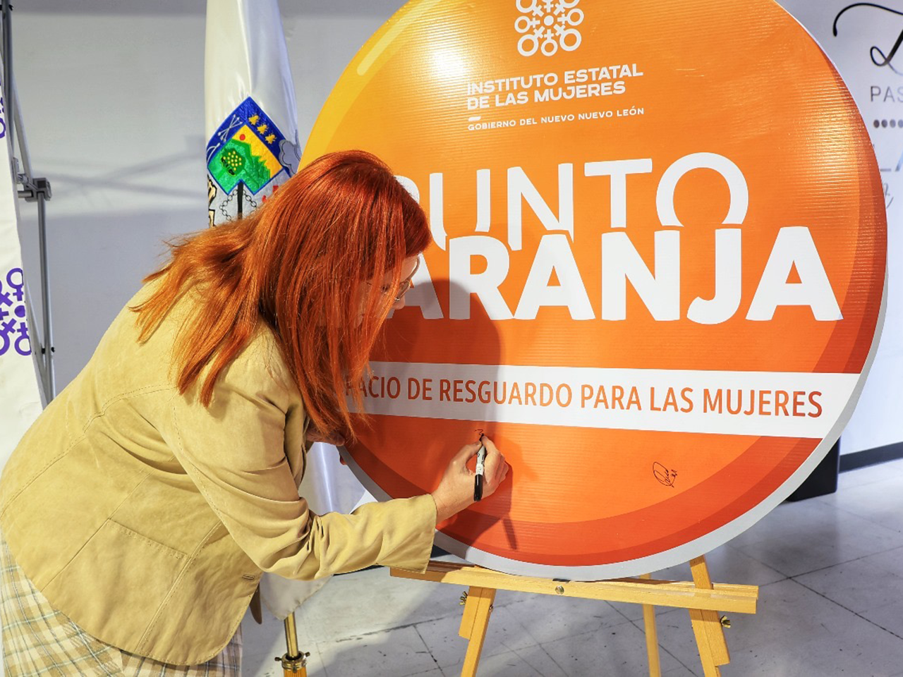 Instala Instituto Estatal de las Mujeres dos nuevos Puntos Naranja