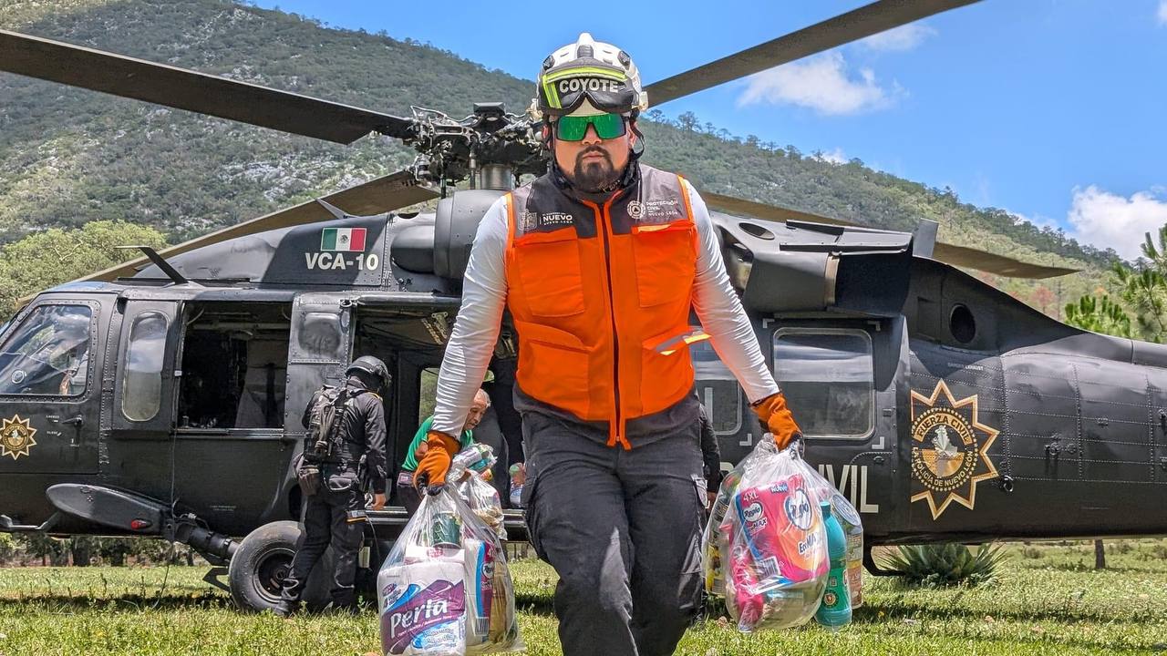Continúa ayuda humanitaria a la población con puentes aéreos