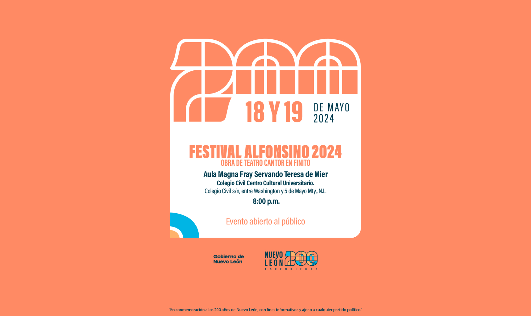 Cantor en finito | Obra de teatro