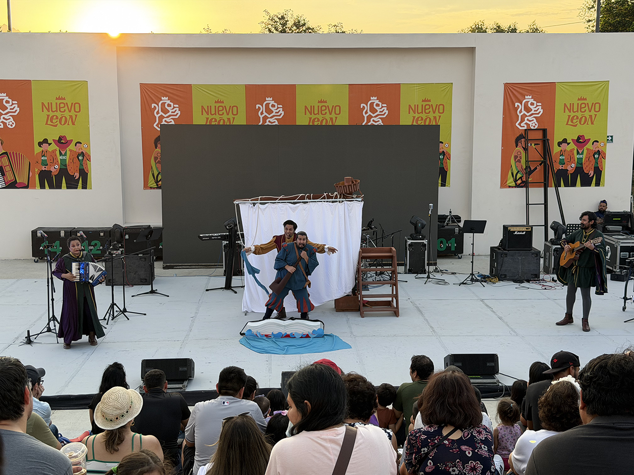 Navegan la imaginación y la realidad de la música en Foro Cultural Parque del Agua
