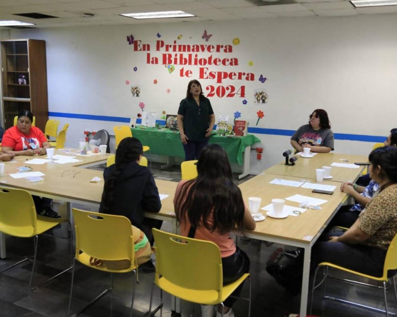 Realiza Biblioteca "Fray Servando Teresa de Mier" Taller de Primavera