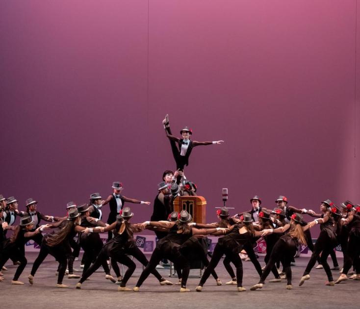 función de gala clubes artísticos de escuelas públicas