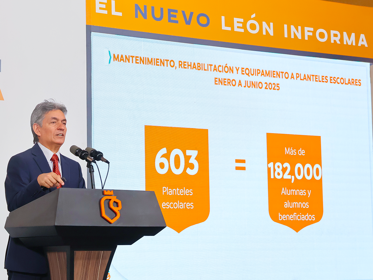 Gobierno de Nuevo León listo para el inicio del Ciclo Escolar 2025-2026