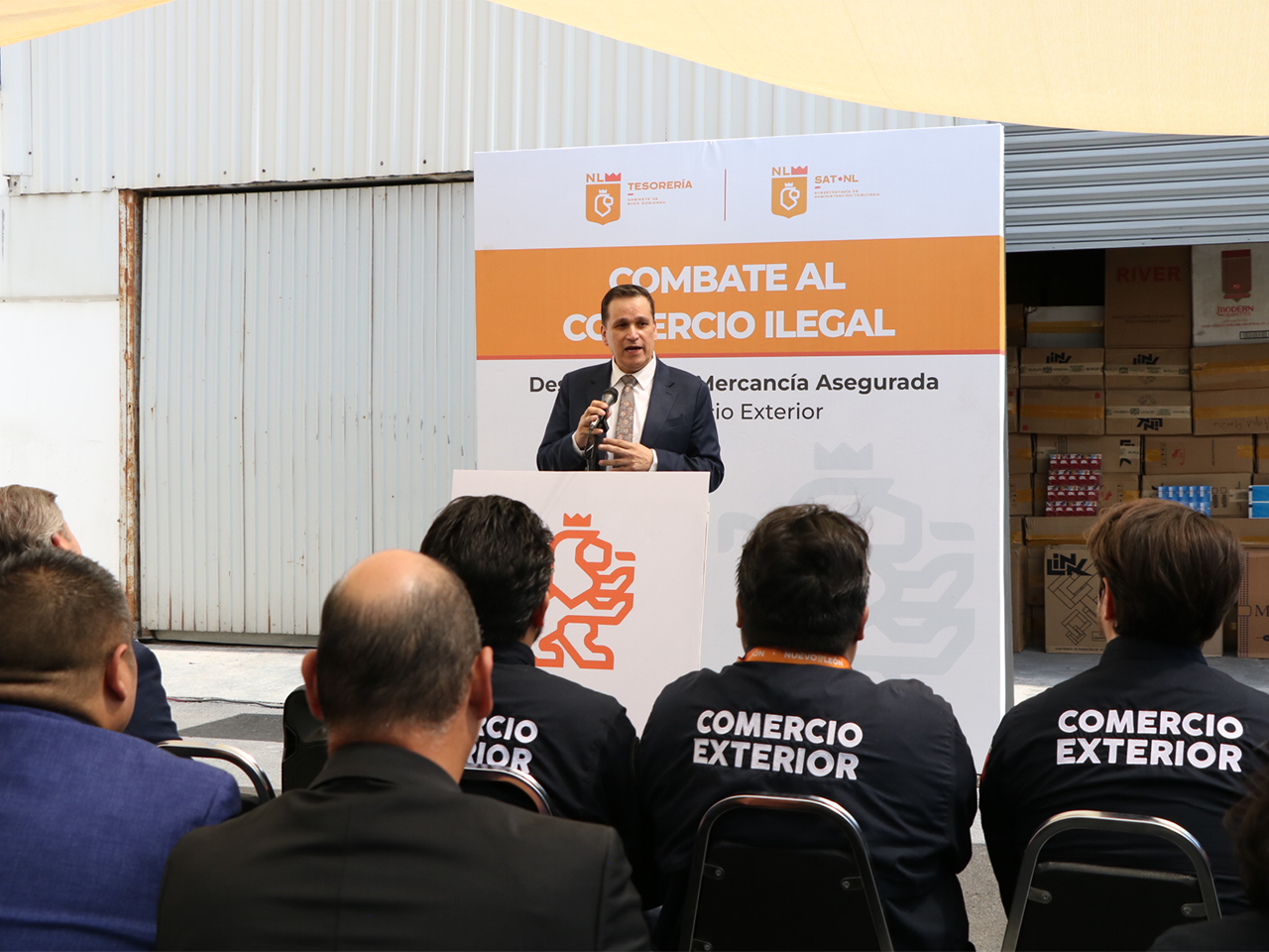 Gobierno de NL destruye más de 20 millones de cigarros ilegales