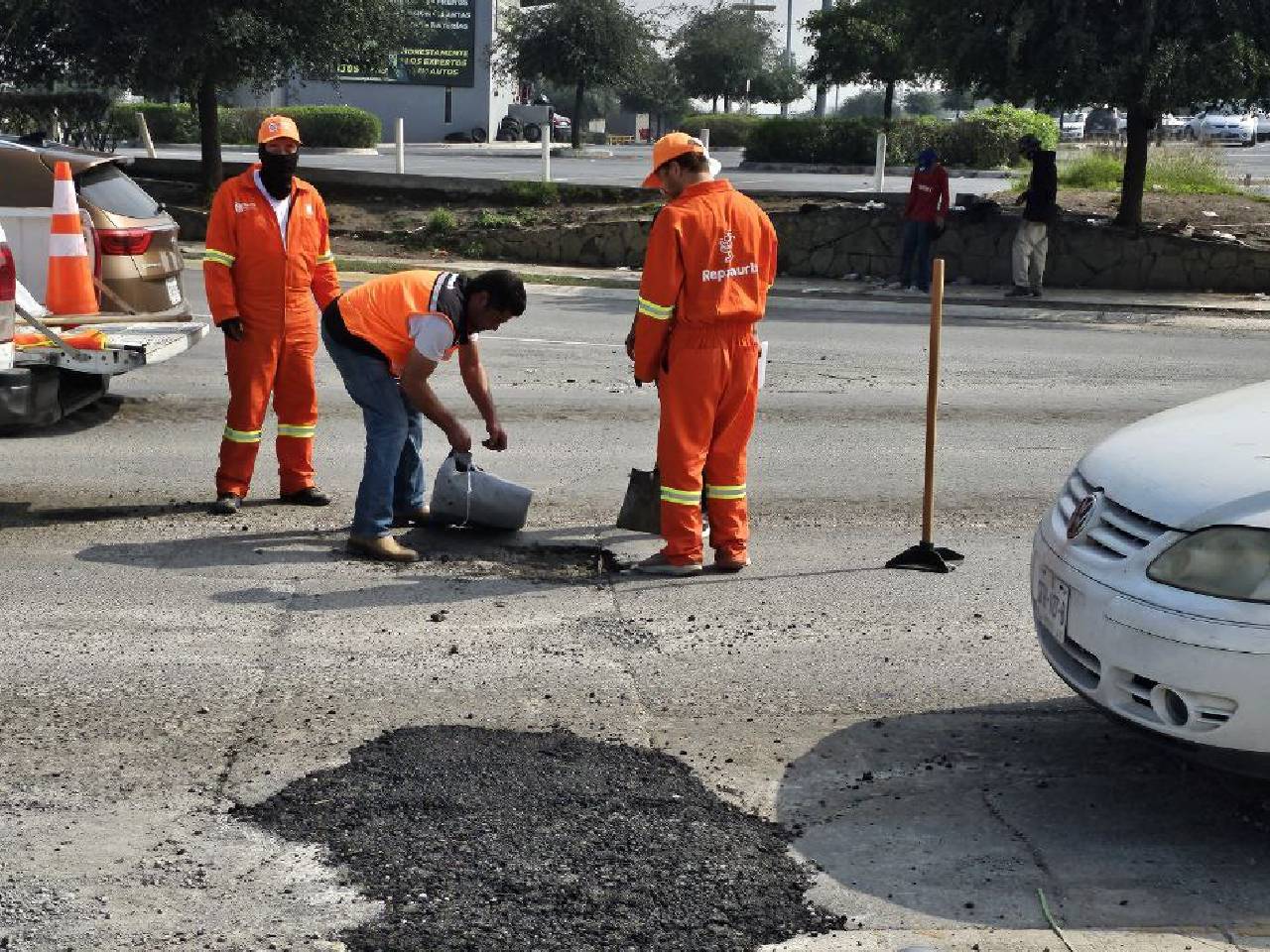 Impulsa Gobierno del Estado el programa “REPARAURB” para la reparación de fallas en la carpeta asfáltica