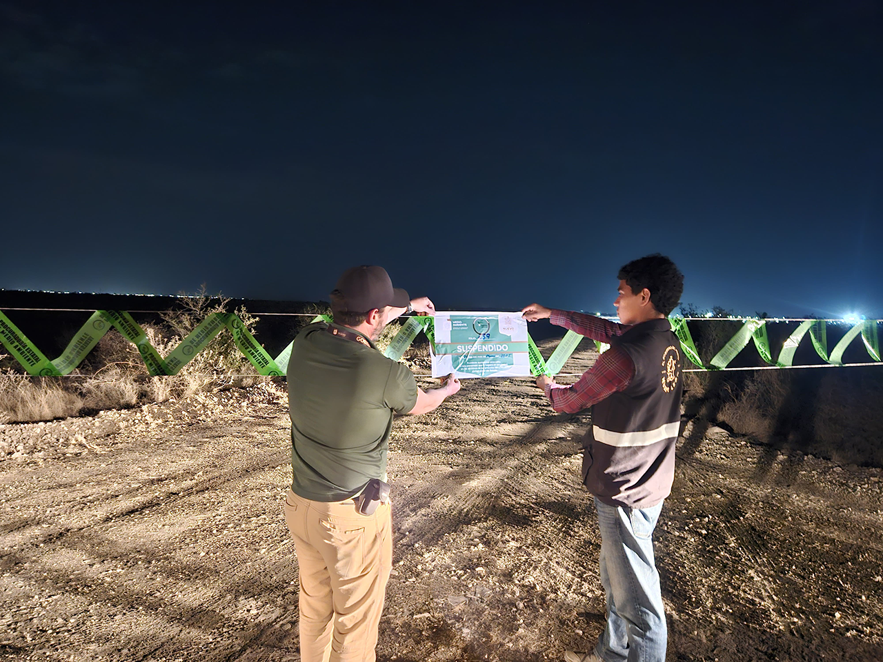 Suspende Medio Ambiente obra en humedal