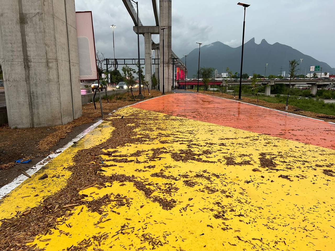 Realiza Secretaría de Movilidad recorrido y evaluación en Parque Lineal