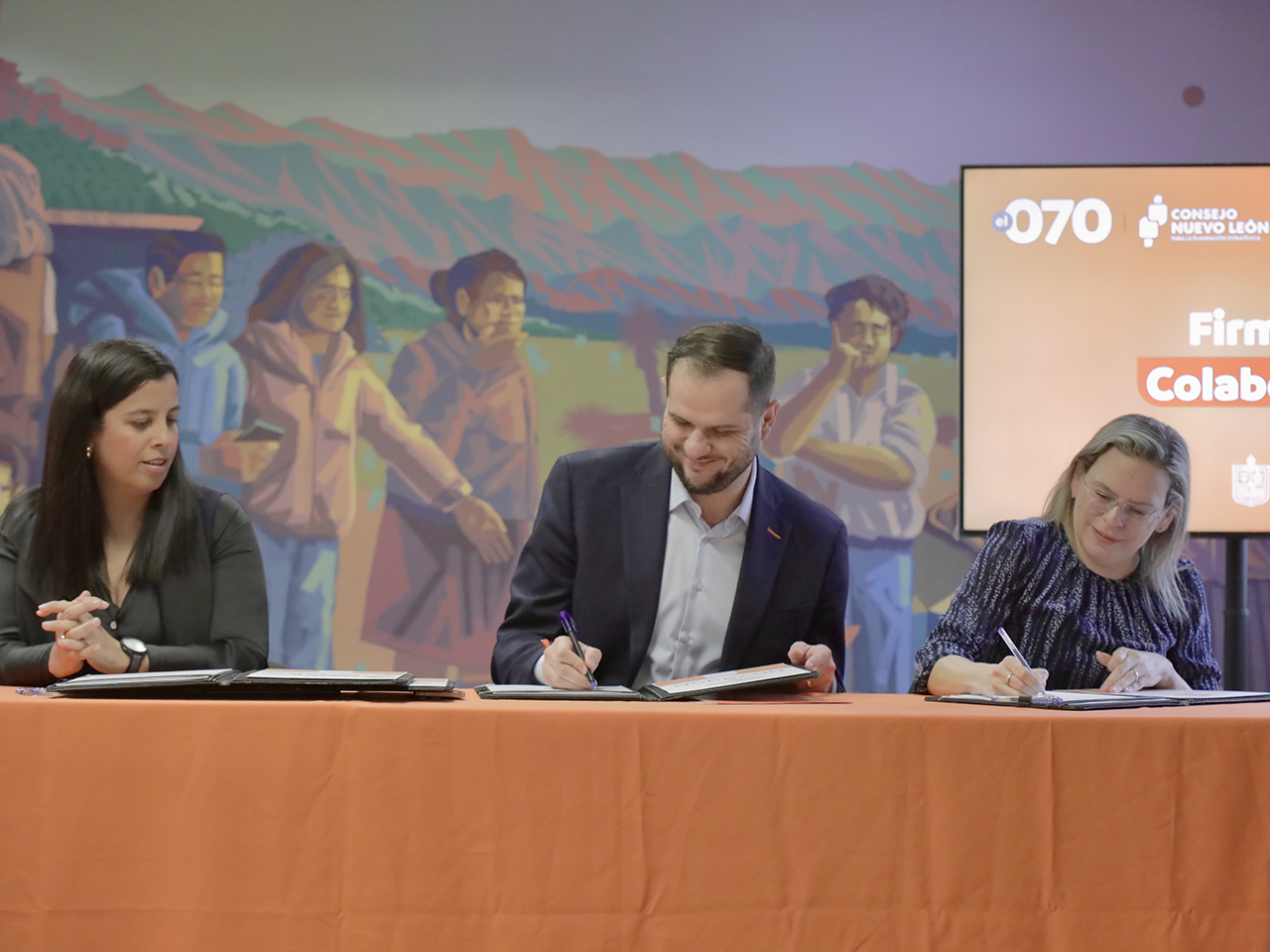 Firman SPC, Novagob y Consejo Nuevo león, convenio para el Primer Congreso de Innovación Pública en México
