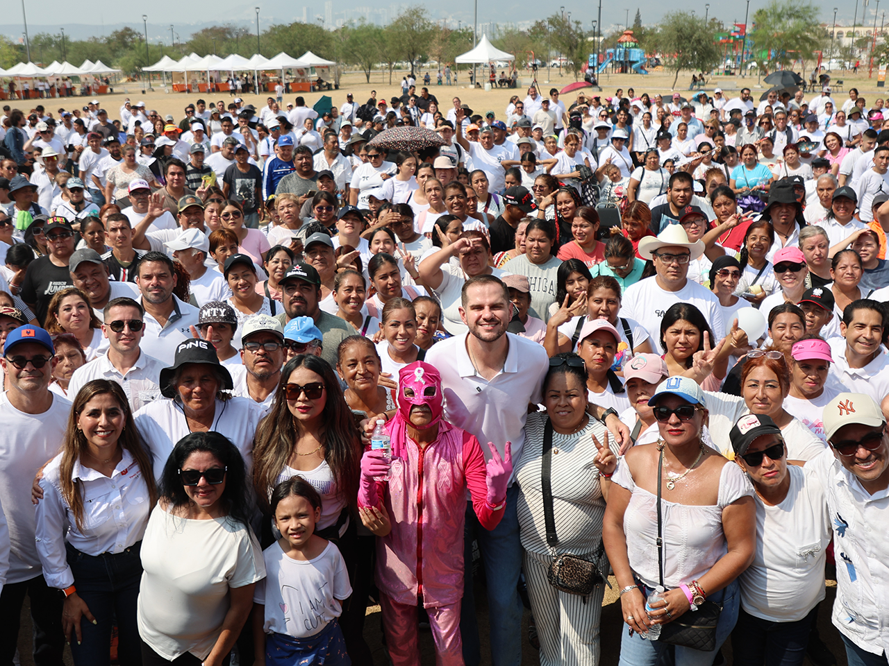 Hacen comunidad en el Parque Libertad