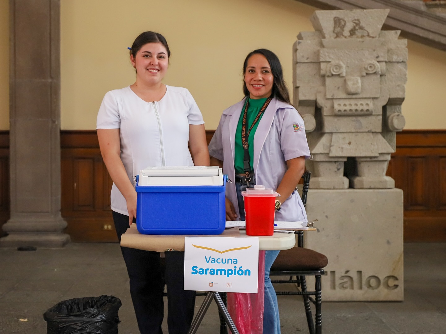 Módulos de vacunación sarampión