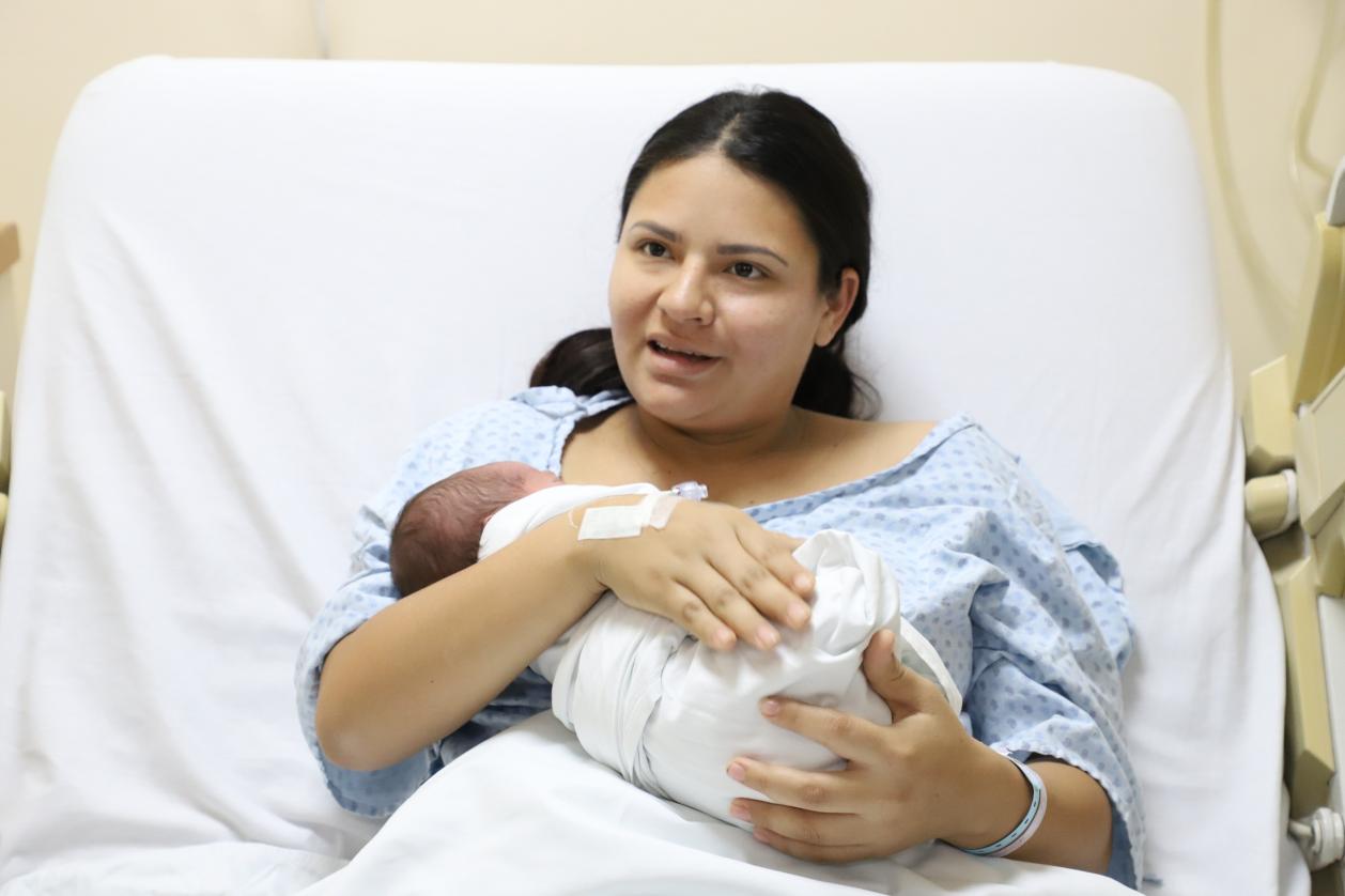 Nace en Hospital Materno Infantil primer bebé de 2024