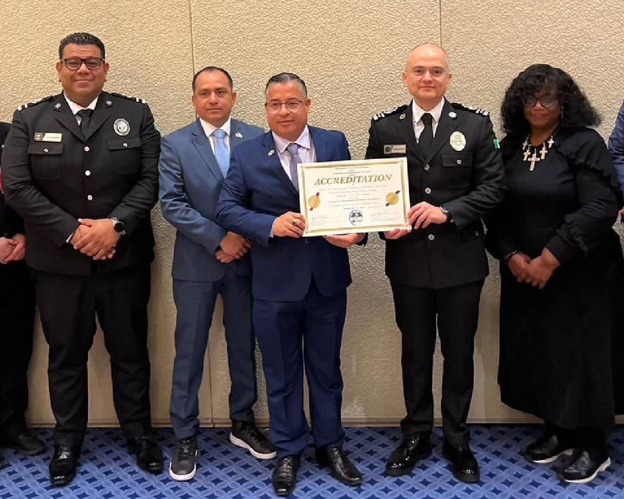 Entrega Asociación de Correccionales de América, certificación a Cereso 3 Oriente