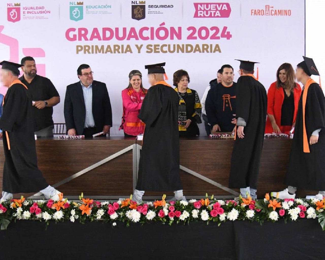 Entregan certificados de primaria y secundaria en el Cereso no. 2 