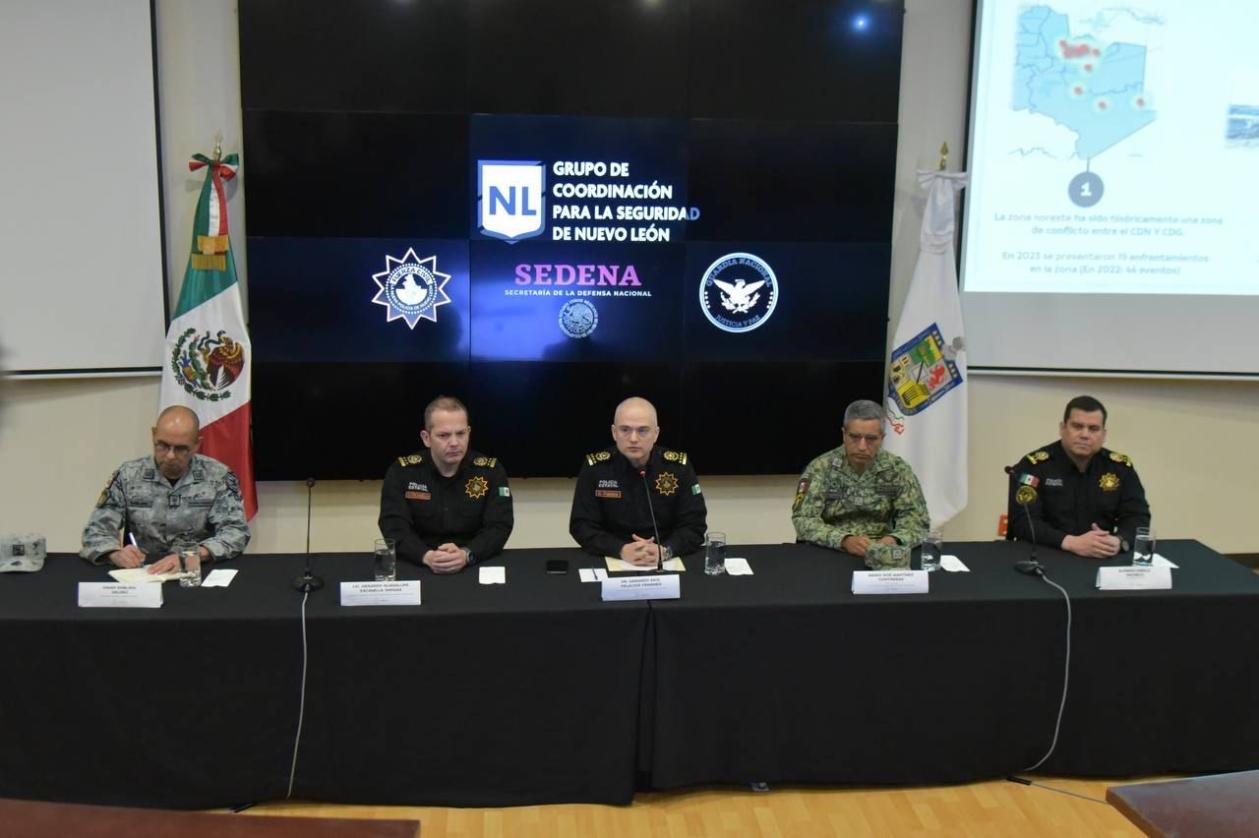 Instala Grupo de Coordinación para la Seguridad, Base de Operaciones en Dr. Coss