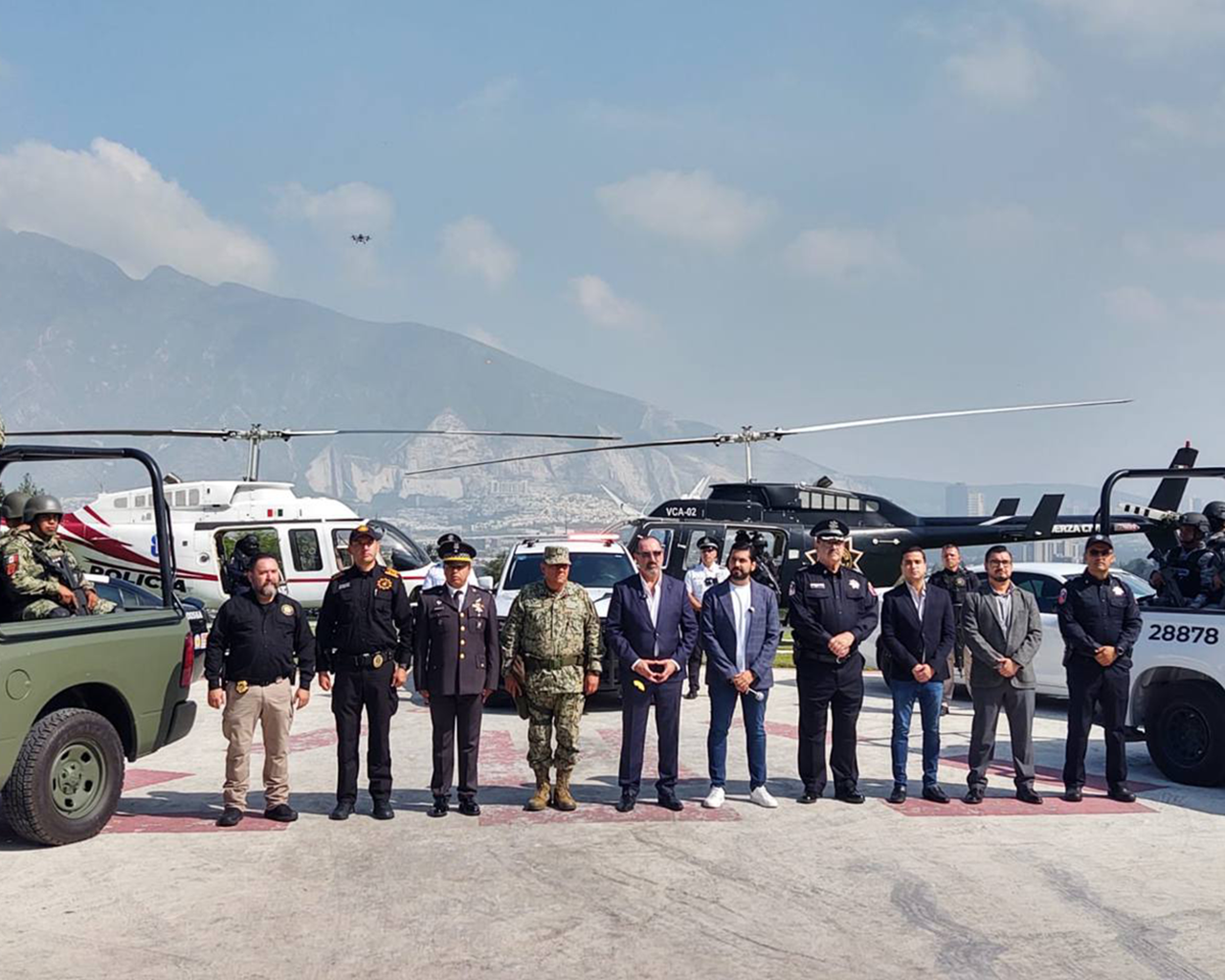 Apoya Fuerza Civil con patrullaje aéreo en San Pedro