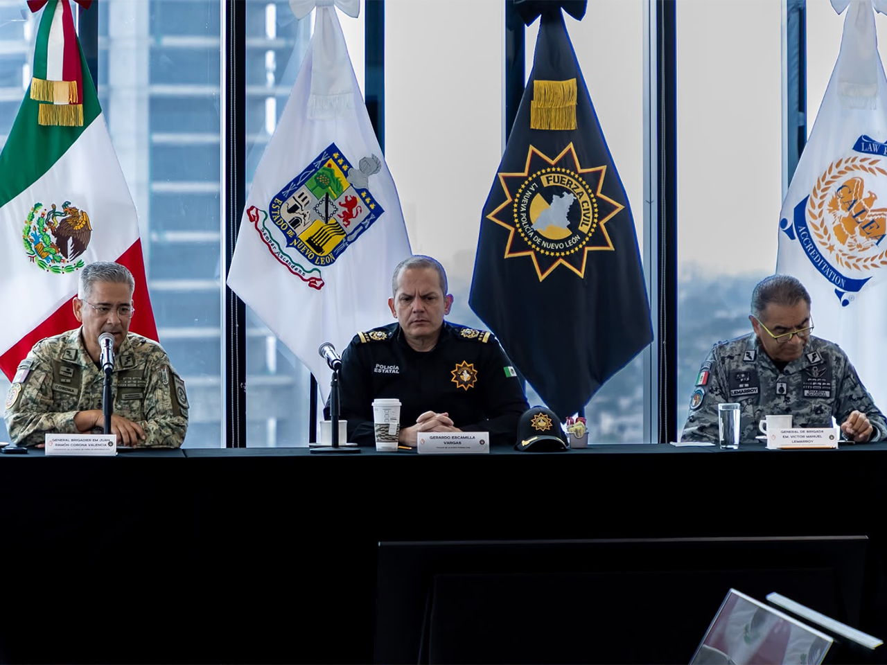 Mantiene coordinación de Mesa de Seguridad saldo positivo del Mundial en Nuevo León