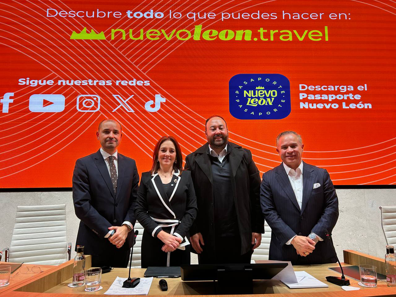 Nuevo León presenta su potencial de inversión turística y económica ante empresarios en Madrid