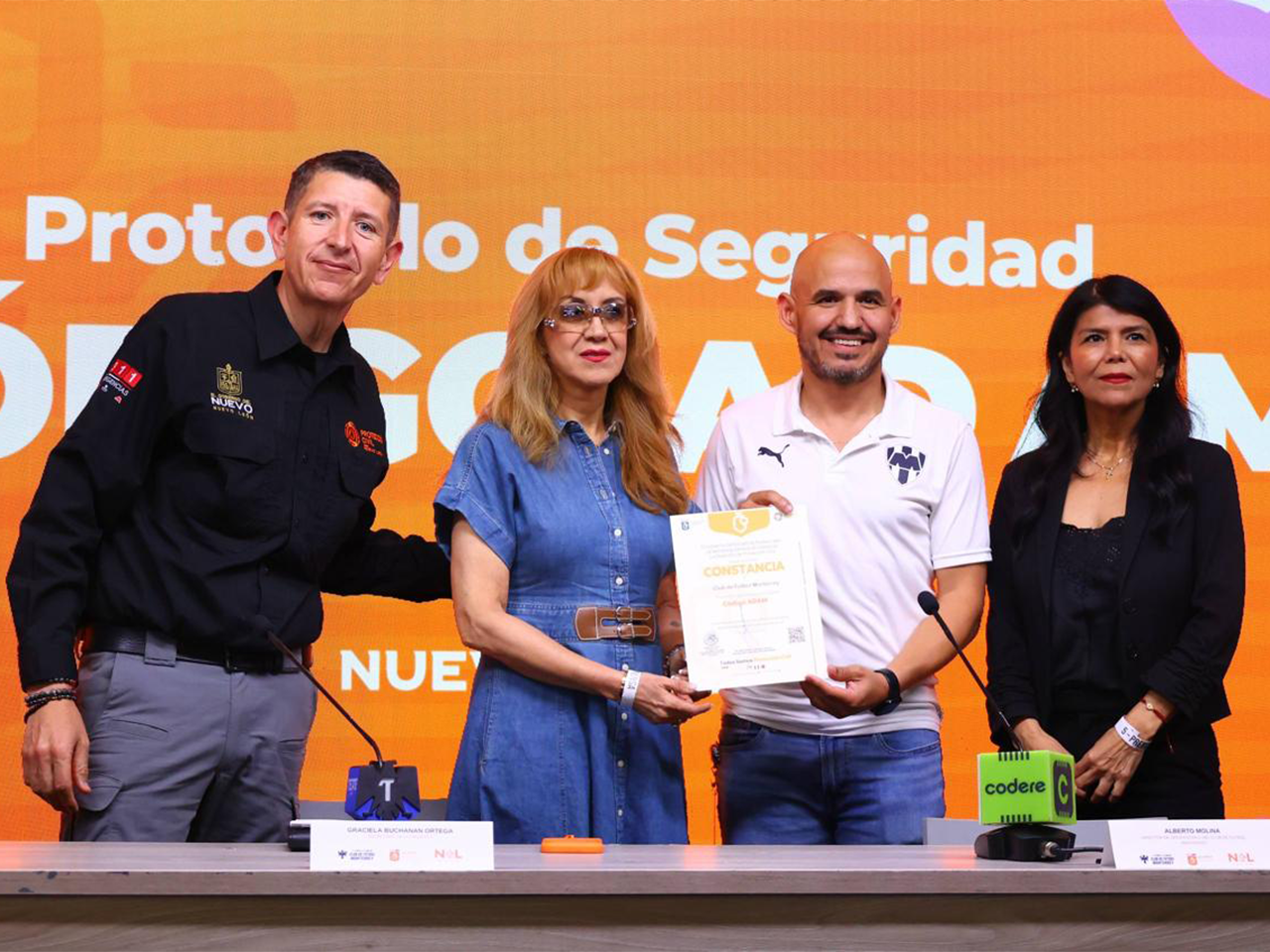 Secretaría de las Mujeres Pone en Marcha Código ADAM en el Estadio BBVA en Guadalupe