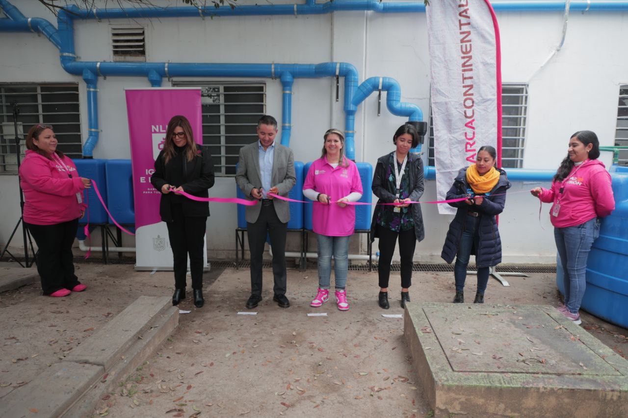 Inaugura Igualdad e Inclusión Centro de Captación de Agua en La Alianza