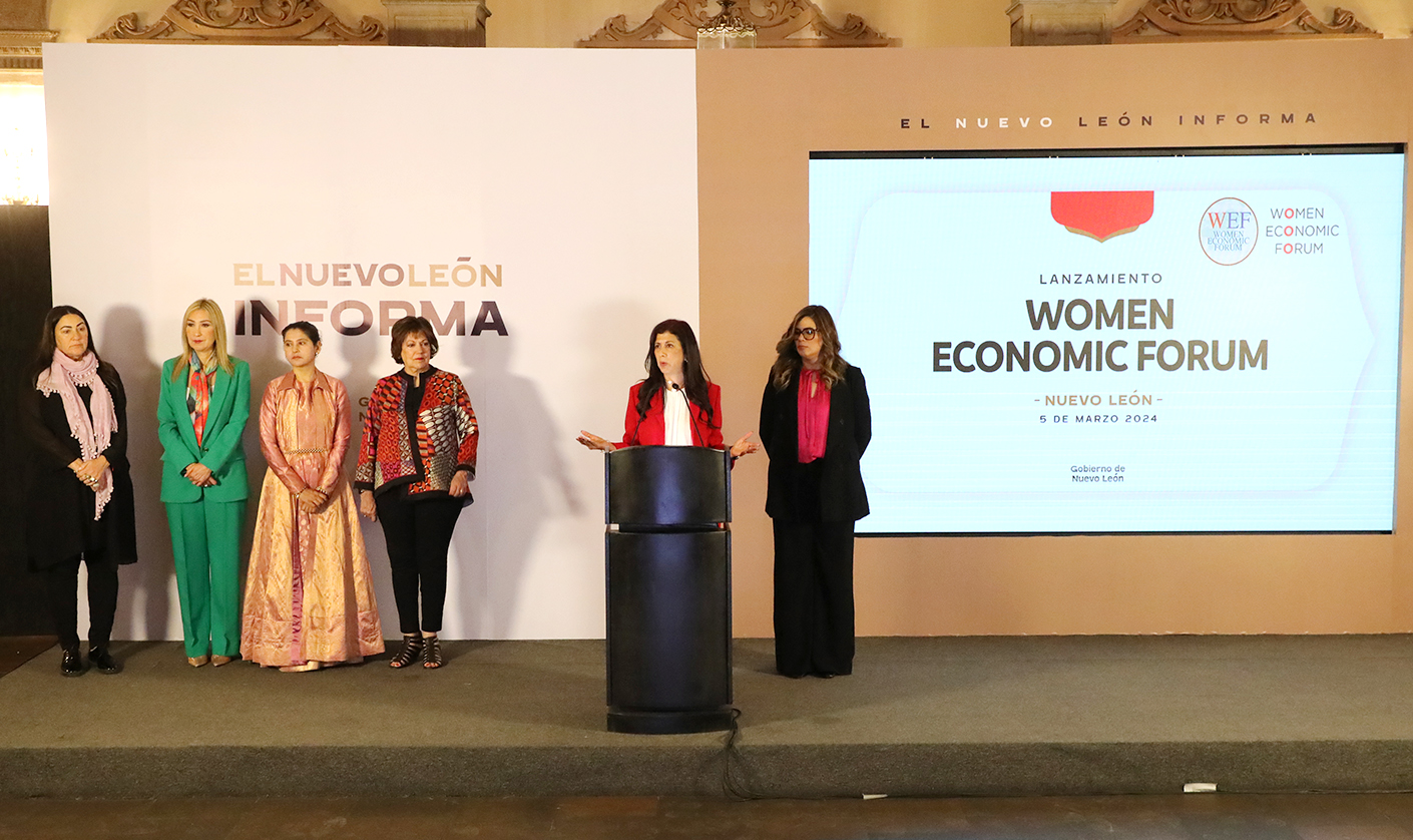 Nuevo León será sede del Women Economic Forum 2024