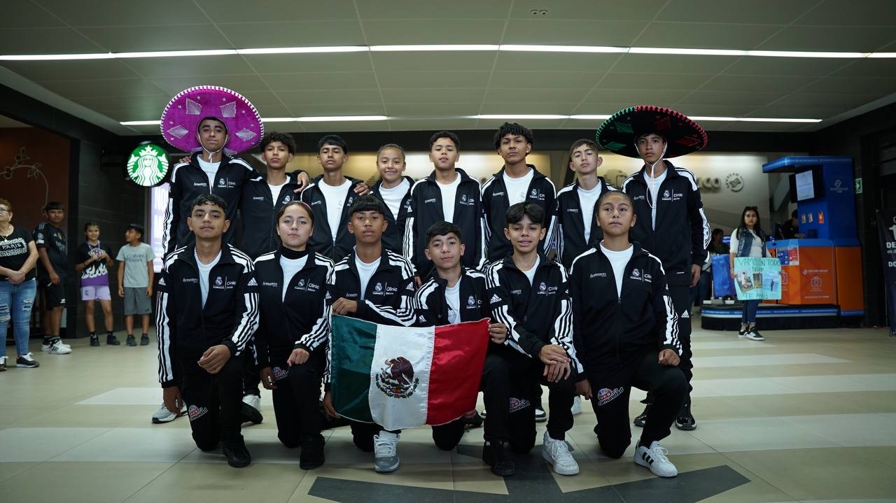 Viaja Equipo de Fútbol de Centros Comunitarios a Madrid, España, para Participar en el Desafío Mundial 2024