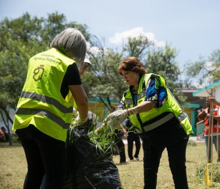 Destacan participación de Secretaría de Igualdad e Inclusión en las Brigadas de Escuelas Dignas y Seguras