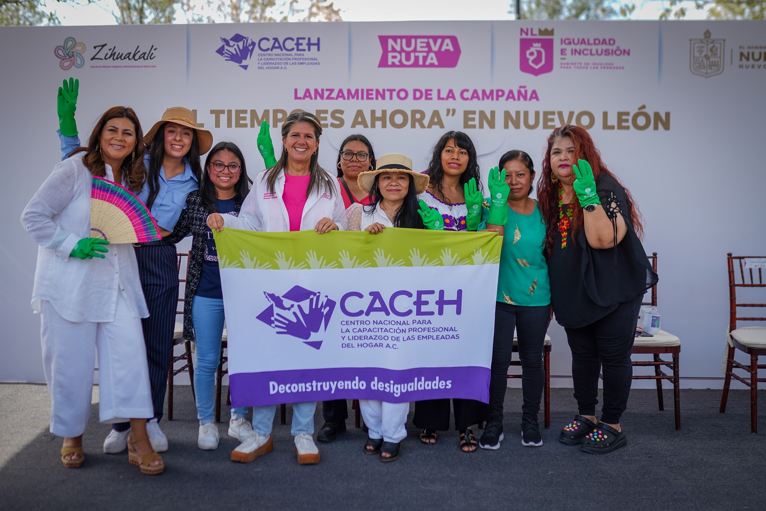 Lanzan campaña para promover derechos laborales de las personas trabajadoras del hogar en NL