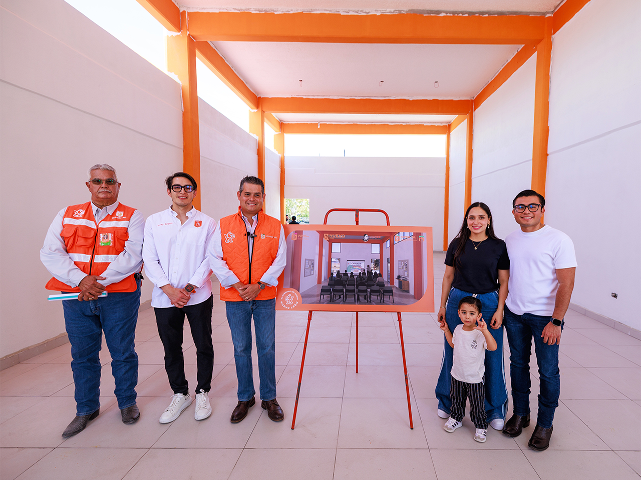 Avanza construcción de Centro Comunitario en Juárez en tiempo récord; beneficiará a más de 5 mil familias