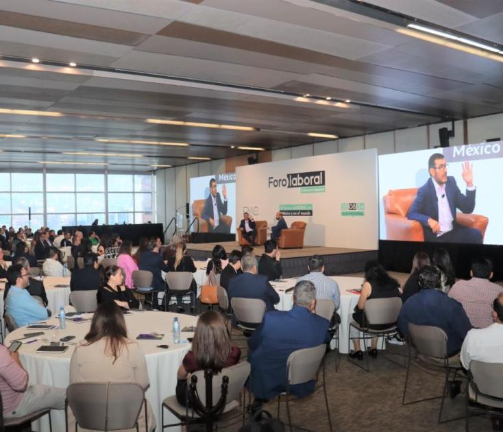 Proyecta Estado retos en el ámbito laboral en Foro de ERIAC 2024