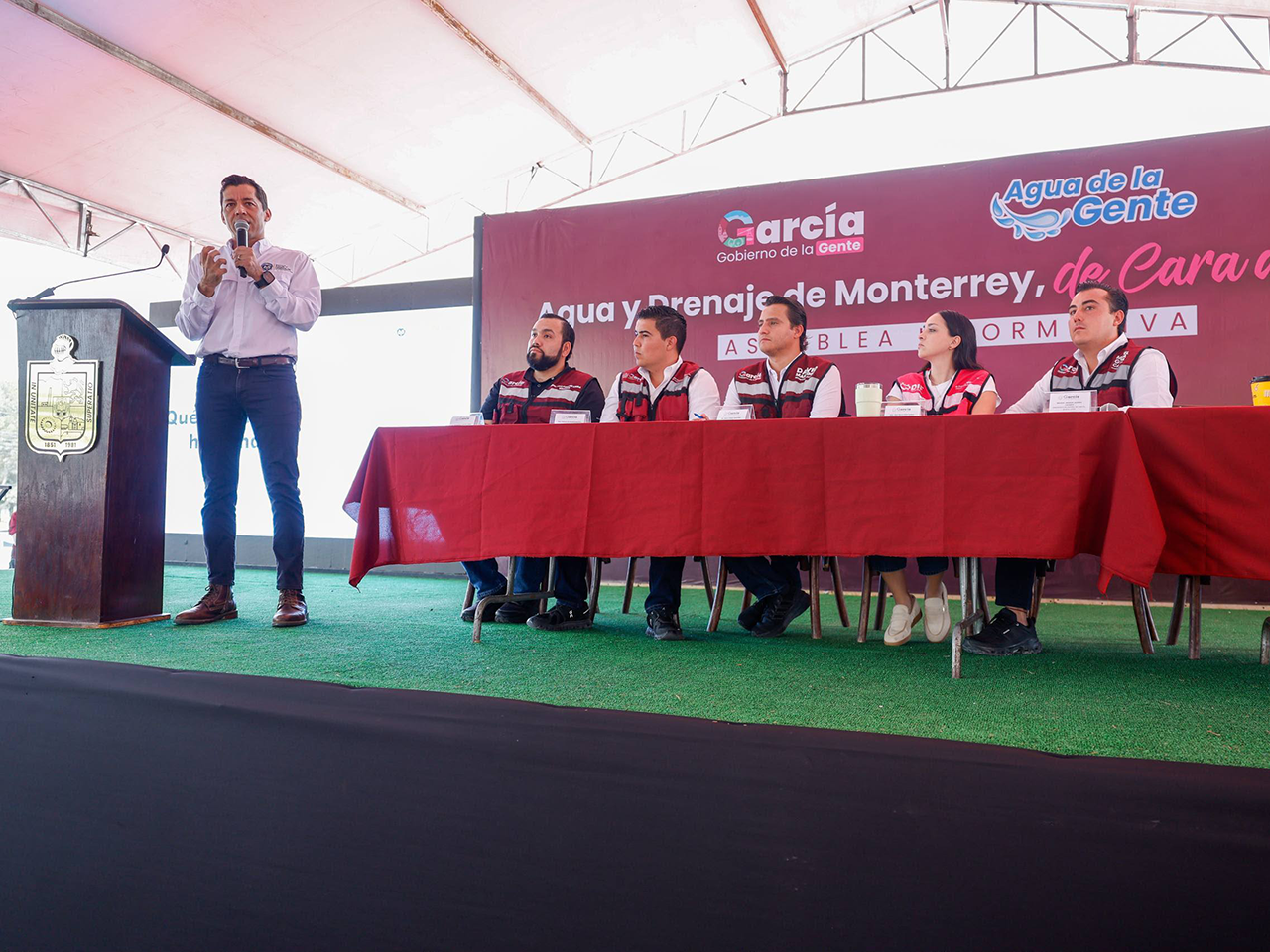 Presenta AyD ruta de trabajo para fortalecer servicio de agua en García