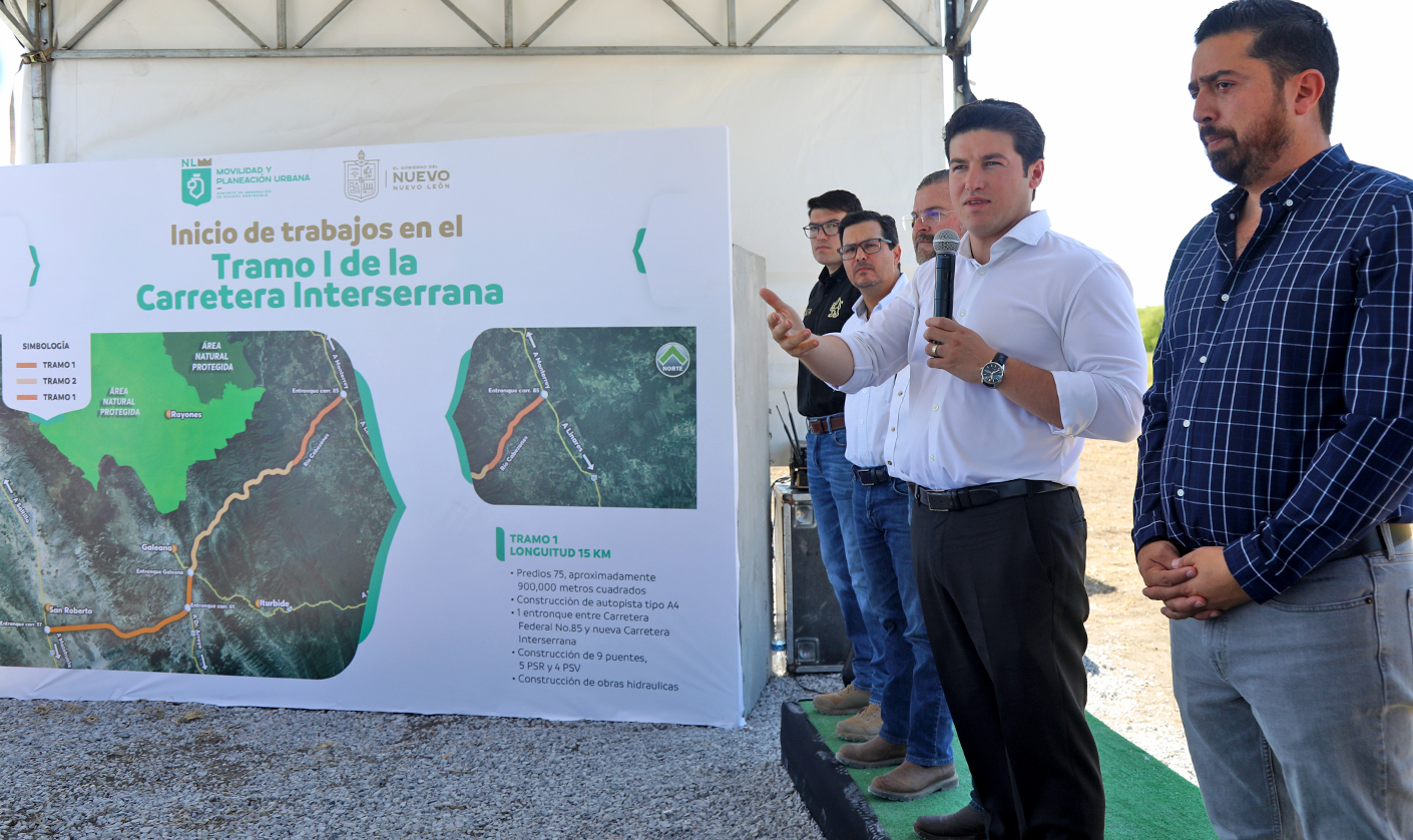 Inician trabajos en el Tramo 1 de la Carretera Interserrana