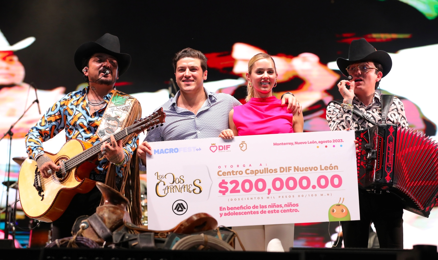 Apoyan Los Dos Carnales al DIF Nuevo León