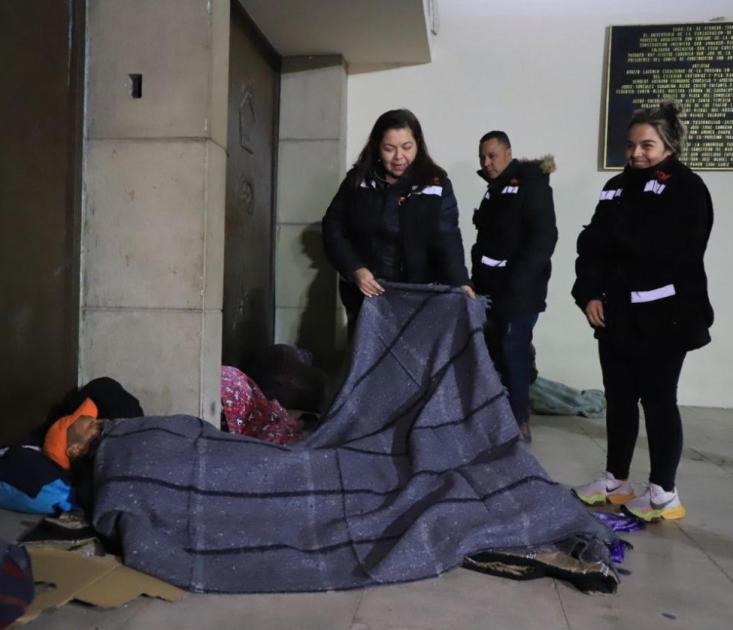 Ante Onda Gélida, realiza DIF NL Operativo para ofrecer refugio a personas en situación de calle
