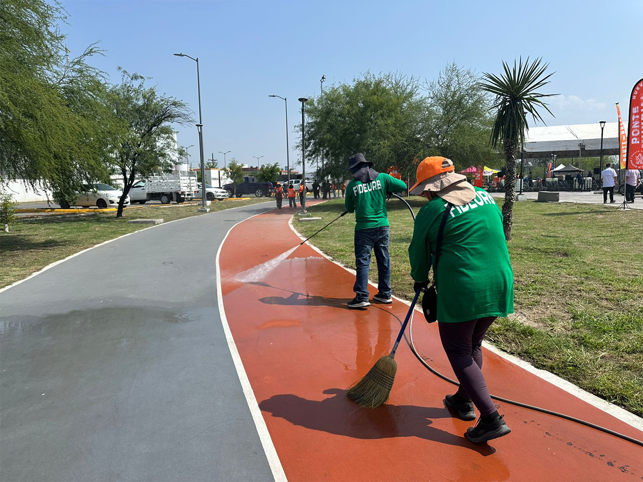 Refuerza REPARAURB seguimiento a acciones de limpieza y mantenimiento en la zona metropolitana de Monterrey