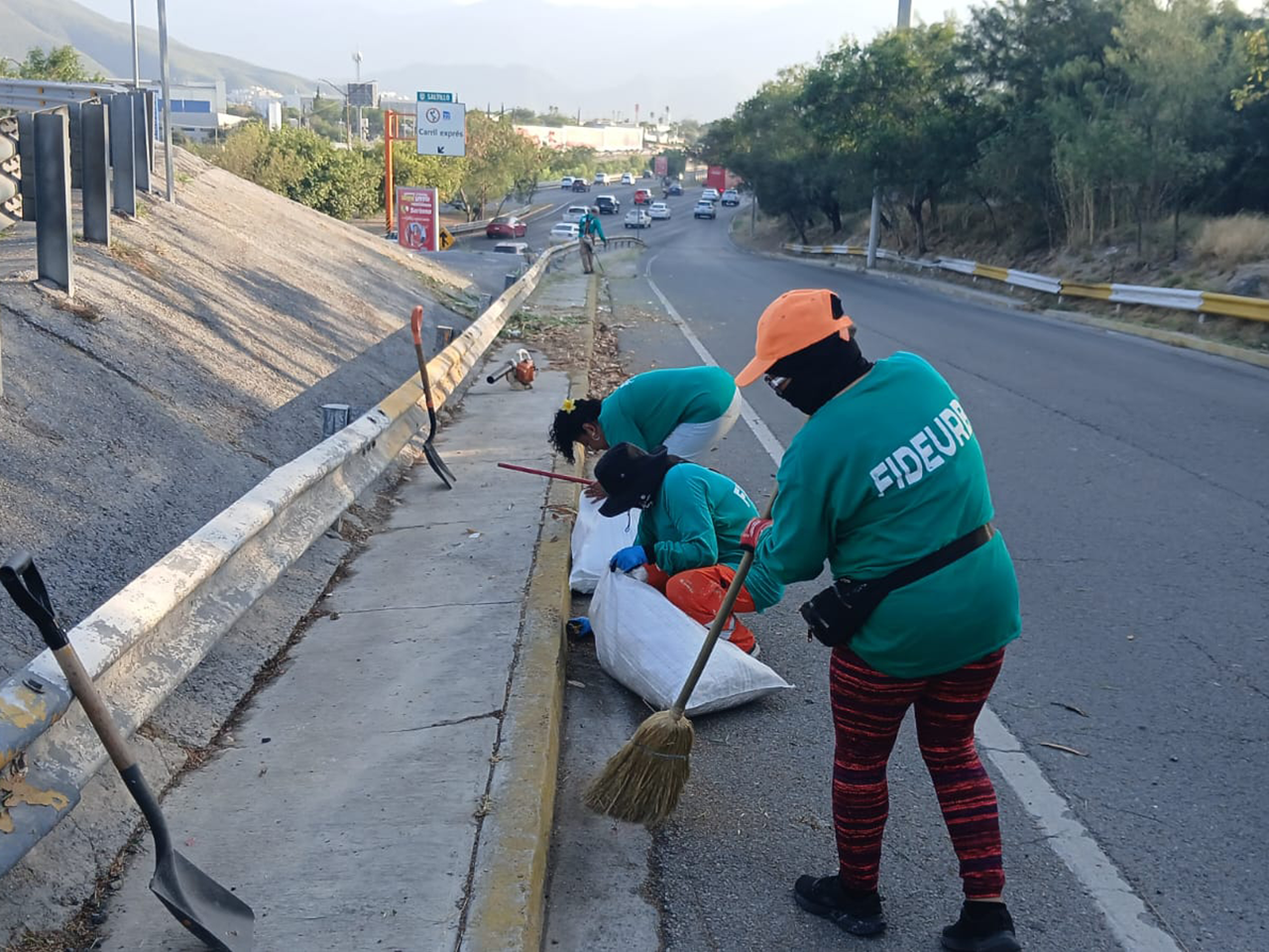 Atiende FIDEURB 198 mil metros cuadrados y retira 22 toneladas de residuos