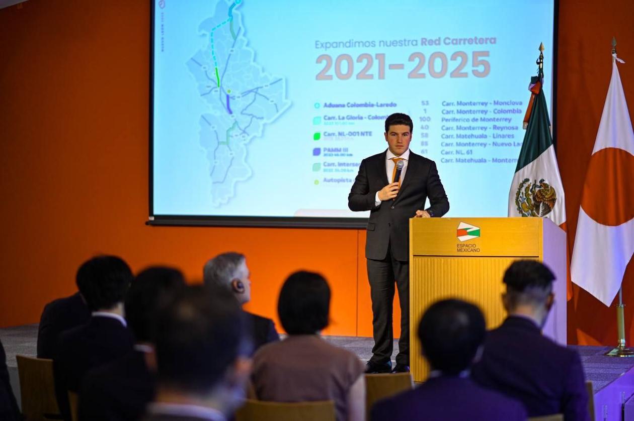 Expone Samuel García en Japón potencial de Nuevo León para la inversión extranjera  