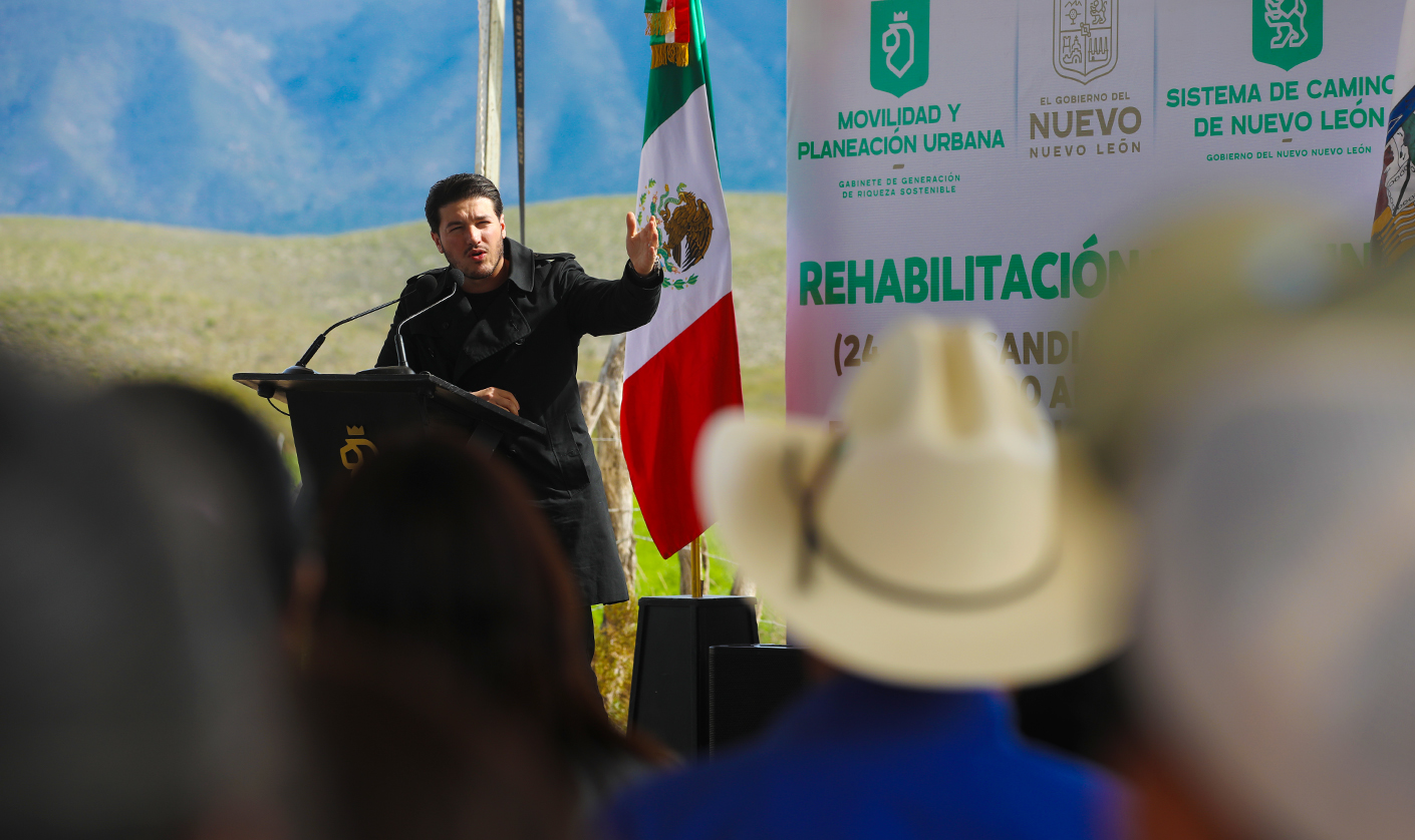 Supervisa Gobernador obras en carreteras del Sur de Nuevo León