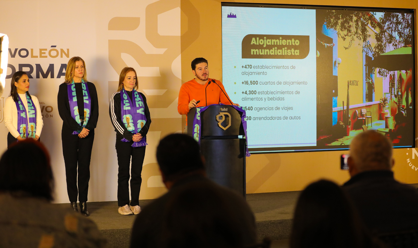 Presenta Gobernador oferta Turística, Hotelera, Cultural y Deportiva rumbo a Mundial de FIFA 2026