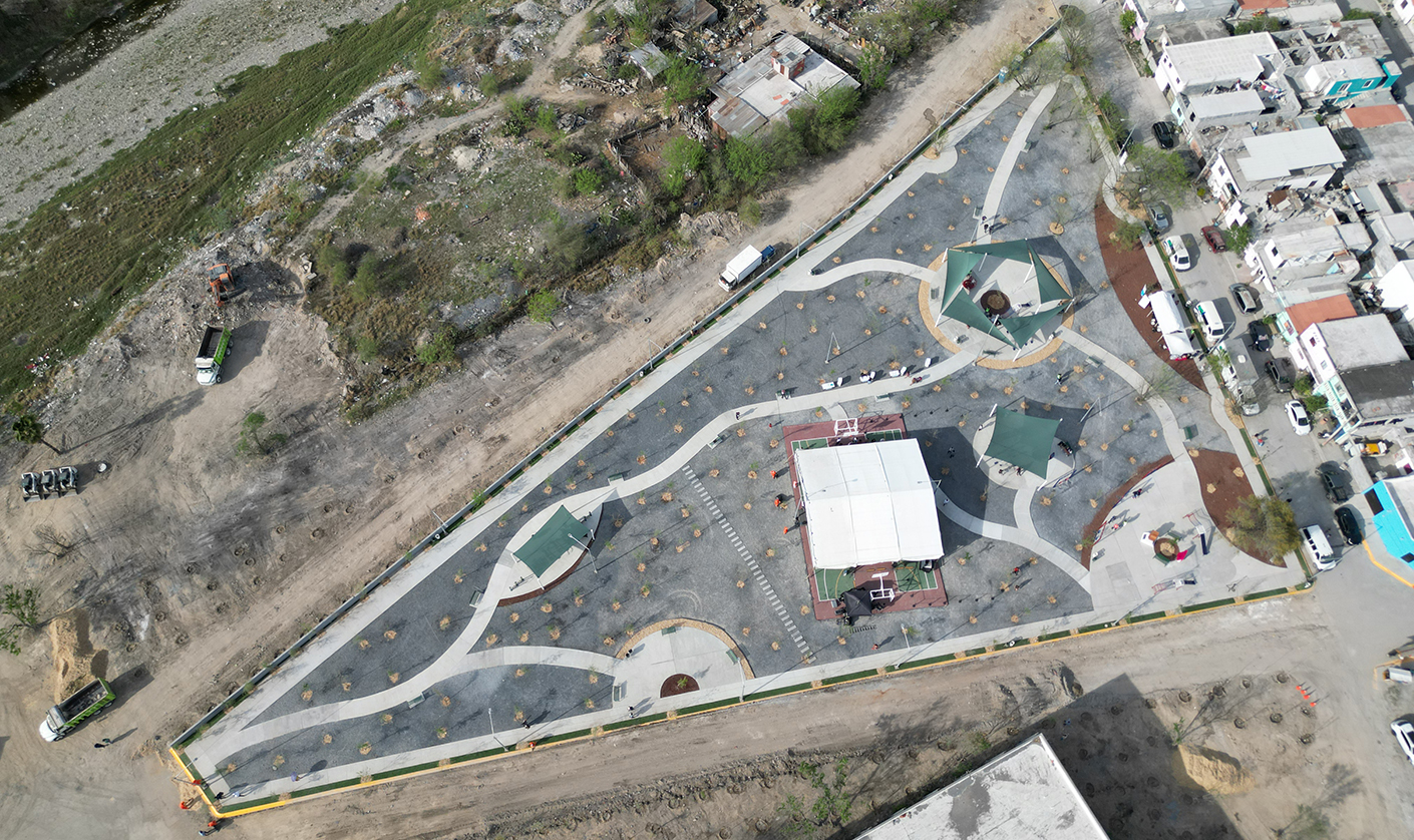 Avanza rehabilitación de zonas aledañas al Rio Pesquería