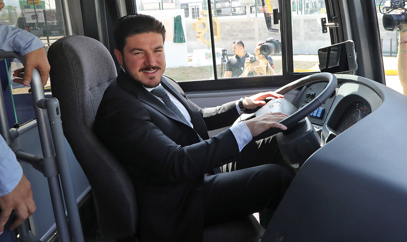 Arrancan en Nuevo León Camiones 100 por ciento Eléctricos