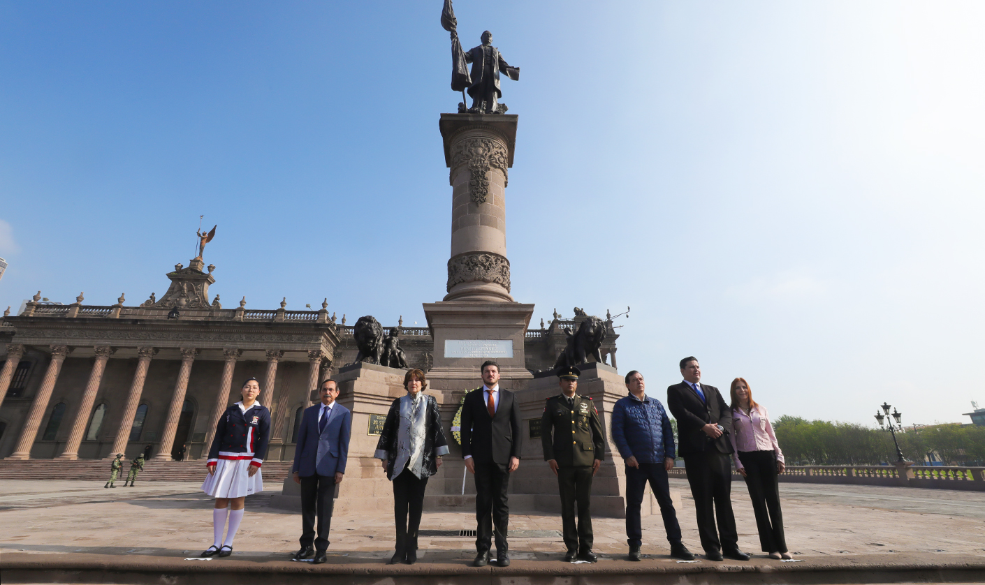 Conmemora Gobierno del Estado 218 Aniversario del Natalicio de Benito Juárez